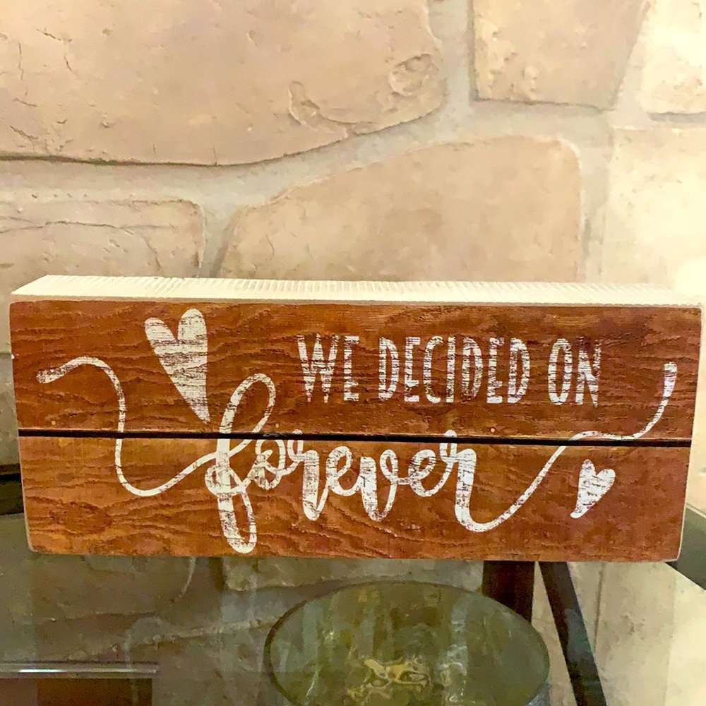 Wooden wall decor